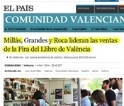 Els "best-sellers" de la 49a Fira del Llibre de València visitaran Picanya
