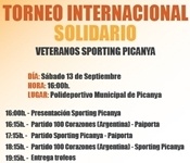 El club Veteranos Sporting Picanya organitza un triangular solidari