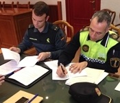 La Policia Local i la Guàrdia Civil signen un protocol per a la protecció de les víctimes de violència de gènere