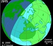 Eclipse parcial de sol el proper divendres 20 de març