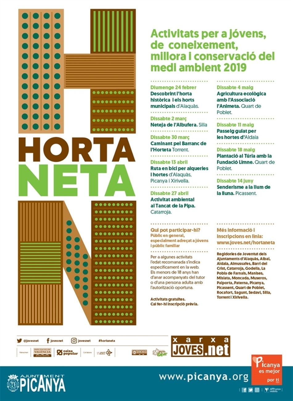 CARTEL HORTA NETA 2019