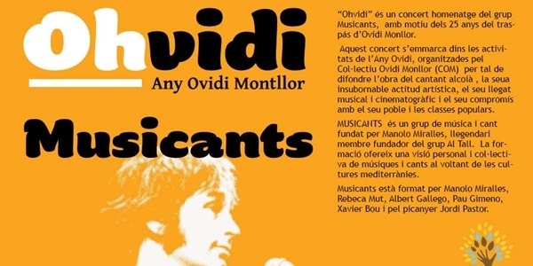 Concert d'homenatge a Ovidi Montllor