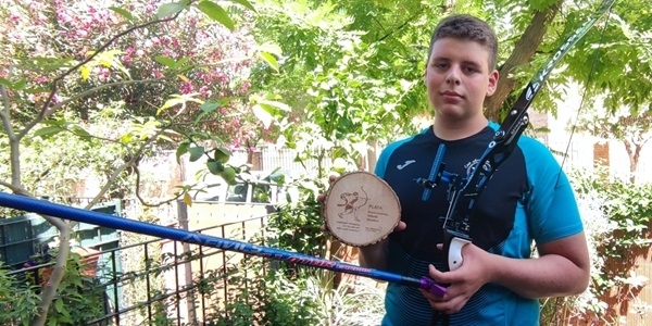 El jove picanyer Pau Carreras medalla de plata al Campionat Provincial de tir amb arc 
