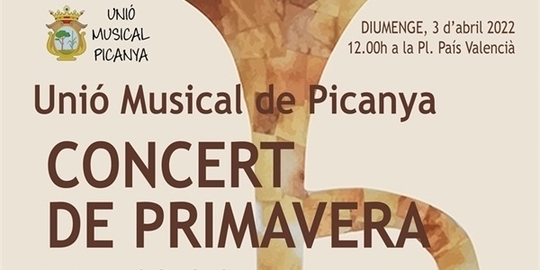 Concert de primavera de la Unió Musical de Picanya