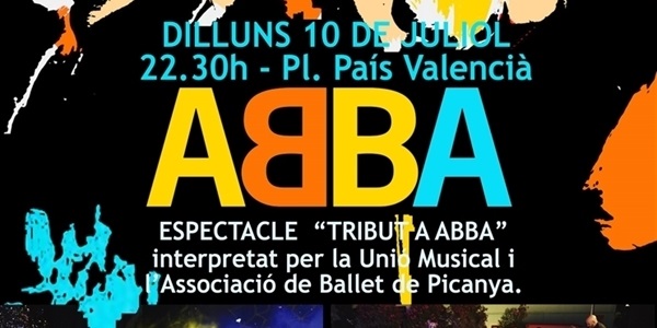 Homenatge a ABBA a càrrec de l'Associació de Ballet i la Unió Musical