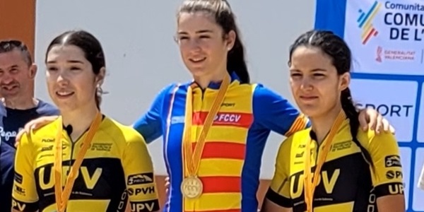 La ciclista picanyera Aroa Martínez medalla de bronze al campionat autonòmic