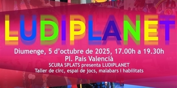 Taller de circ, espai de jocs, malabars, habilitats... i molt més!