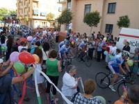 Arribada a Picanya als ciclistes arribats des de Panazol P7102676