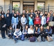 Alumnes francesos visiten l'IES Enric Valor