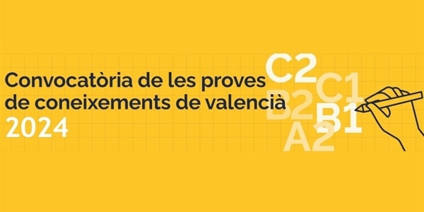 Dates de matrícula de les proves oficials de la Junta qualificadora de coneixements de valencià JQCV 