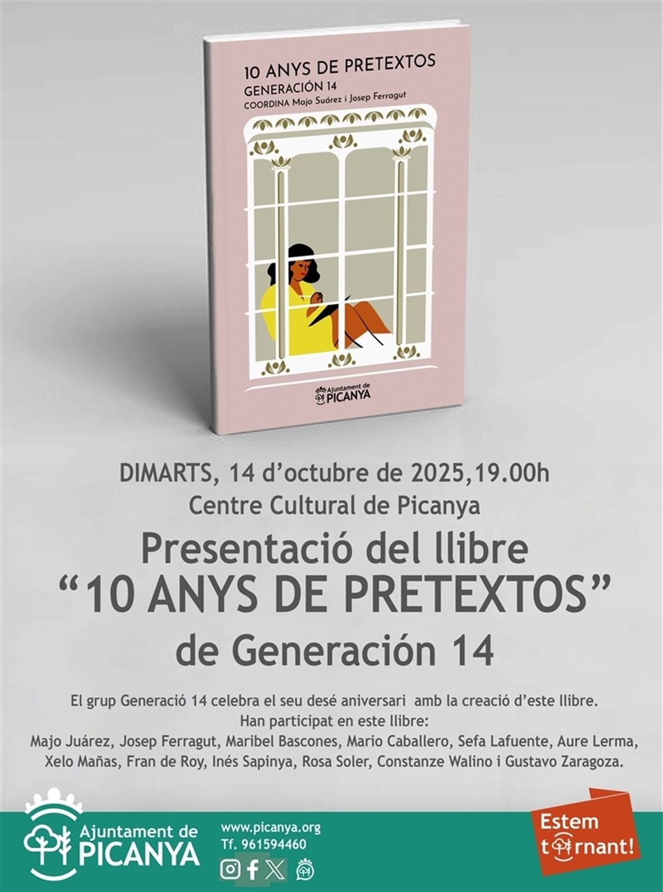 presentacio_llibre_pretextos_gen_14 presentacio_llibre_pretextos_gen_14